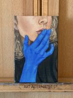 Hand in Blue by Madeleine Schroeder