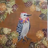 Hilo Woodpecker by Sheila Eckman