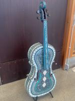 Mosaic Cello by Elaine Summers