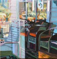 Reflections; Reimnitz Porch by Donna Romero