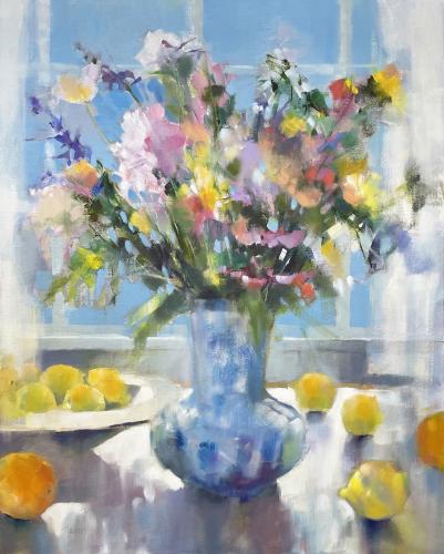 Farmstand Flowers by Barbara Benedetti Newton