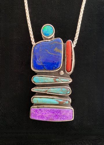 #328 "Peace Guardian" Necklace by Eric Heffelfinger