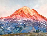 Mount Rainer at Sunrise by Kristen Reitz-Green