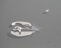 Swan Burst by Chris Maynard