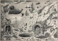 Plunge, 2022 by Jim Woodring