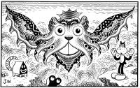 The Endless Beaver Mystery by Jim Woodring
