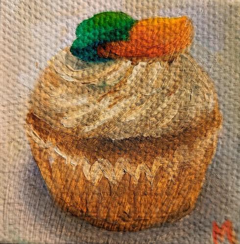 Carrot Cupcake by Miya Sukune