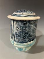 Midnight Covered Jar by Marla Smith