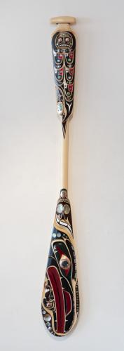 Raven Paddle by Troy Kwakseethaia