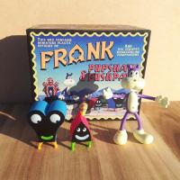 Color Vinyl Frank and Pups Set by Jim Woodring